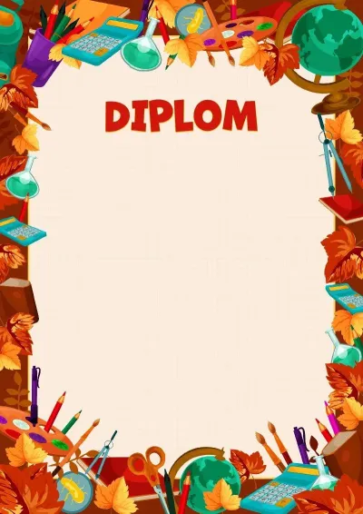 Diplom-Vorlage „Goldene Erfolge“
