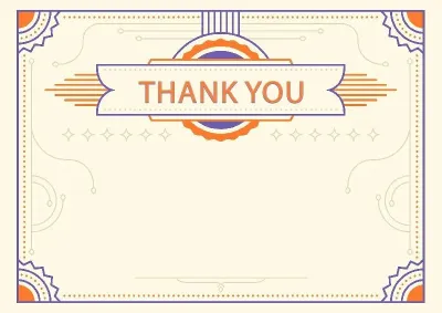 Solemn Letter of Appreciation Template 'Yantar'