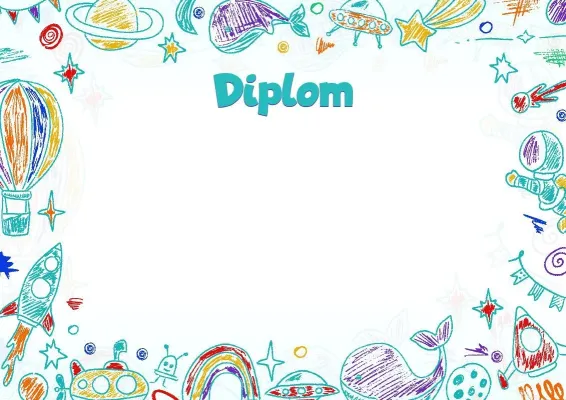 Diplom-Vorlage „Entdecker“