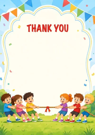 Letter of appreciation template «Fun Starts»