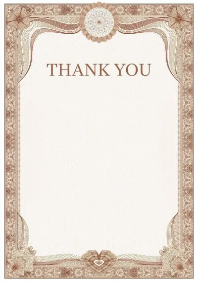 Formal Letter of Appreciation Template #3