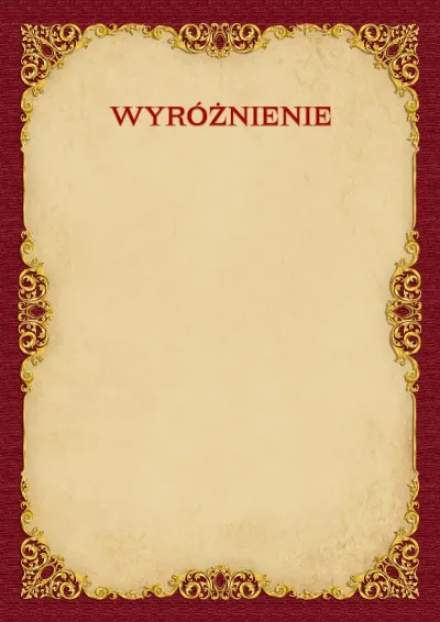 Szablon wyróżnienia «Złoto w stylu vintage»