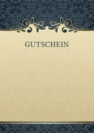 Künstlerische Vorlage für Gutschein „Geheimnisvolles Muster“