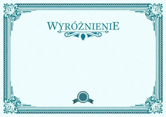 Szablon wyróżnienia „Spektrum przywództwa”