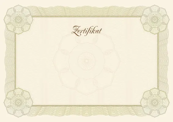Zertifikat-Vorlage „Klassischer Standard“