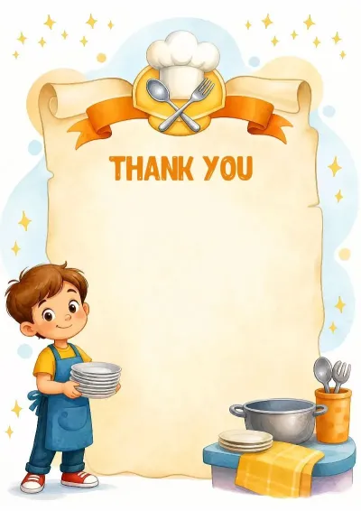 «Best Duty Helper» Letter of Appreciation Template