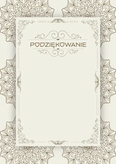 Artystyczny szablon podziękowania «Lato w stylu vintage»