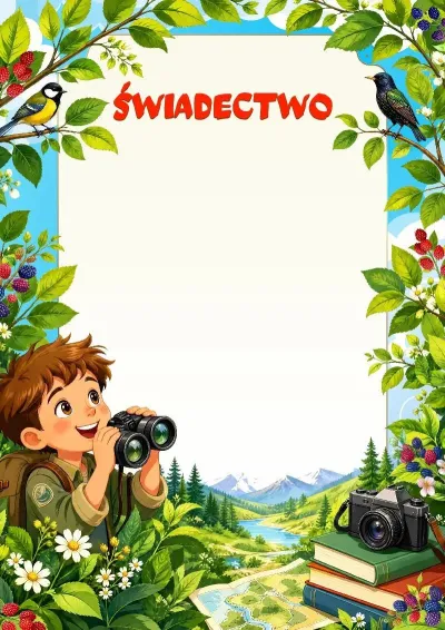 Świadectwo dziecięce «Piękno obok»