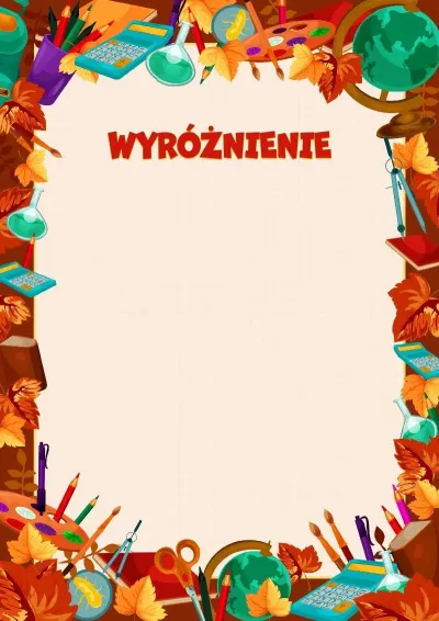 Szablon wyróżnienia «Złote sukcesy»
