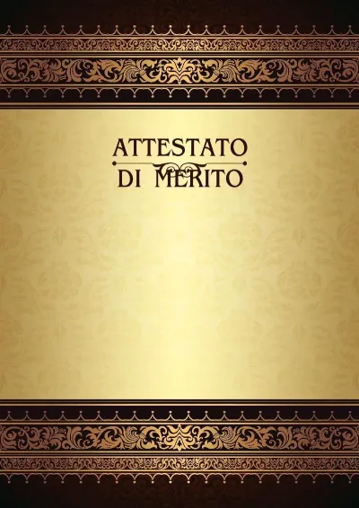 Modello di attestato solenne «Motivi reali»