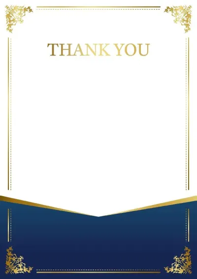 Formal Letter of Appreciation Template «Pattern Charm»