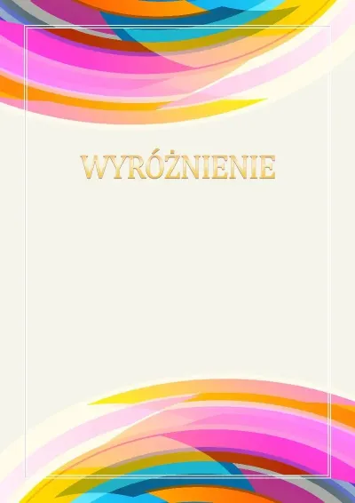Szablon wyróżnienia «Impuls»