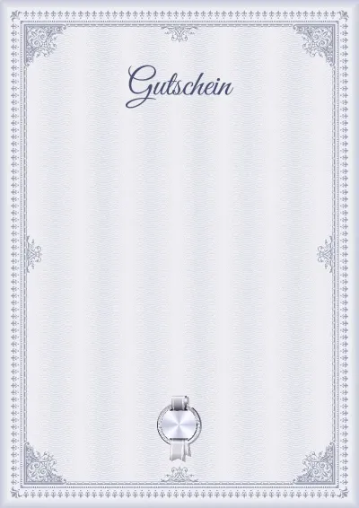 Gutschein-Vorlage „Graphitwinter“