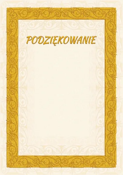 Szablon podziękowania «Piaskowe wzory»