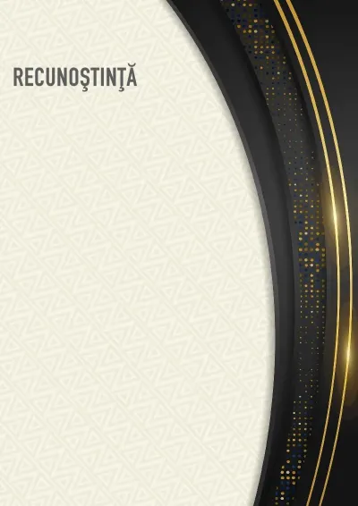 Șablon solemn pentru diplomă de mulțumire «Lumina lunii»
