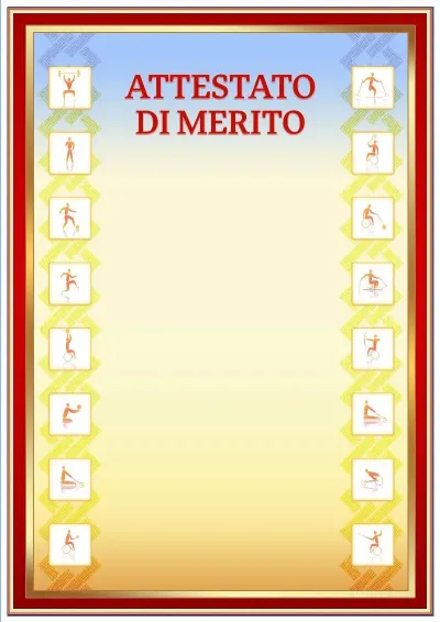 Modello di attestato sportivo «Tempo paralimpico»
