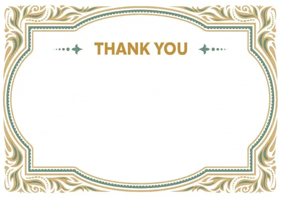 Formal Letter of Appreciation Template 'Luxury Pattern'