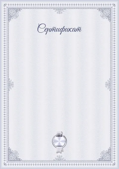 «Графитті қыс» сертификат шаблоны