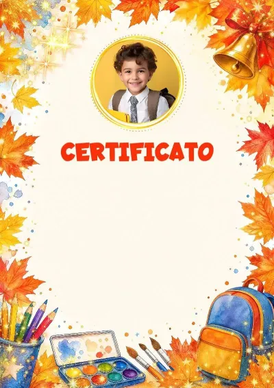 Modello di certificato «Traguardi scolastici»