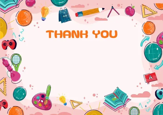 «Kaleidoscope of Talents» letter of appreciation template