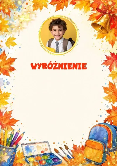 Szablon wyróżnienia «Szkolne szczyty»