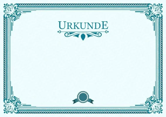 Urkunden-Vorlage «Spektrum der Führung»
