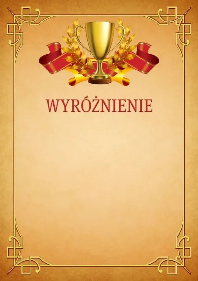 Szablon sportowego wyróżnienia «Zwycięstwo»