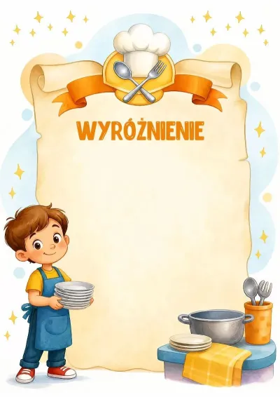Szablon wyróżnienia „Najlepszy dyżurny”