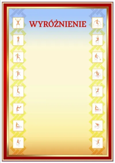 Szablon sportowego wyróżnienia «Czas paraolimpijski»