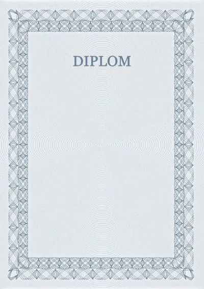 Festliche Diplom-Vorlage Nr. 5