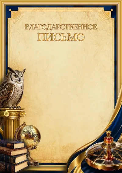 Шаблон свидетельства «Клуб знатоков»