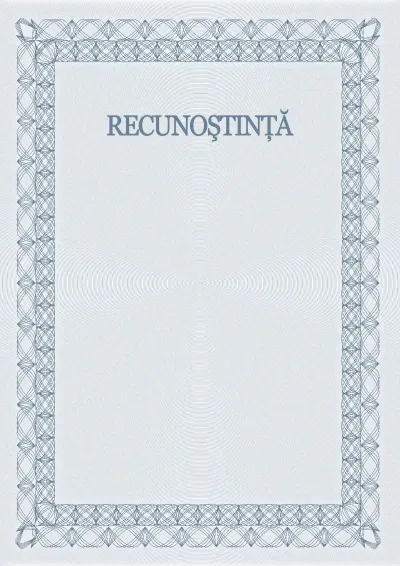 Șablon de scrisoare de mulțumire solemnă nr. 5
