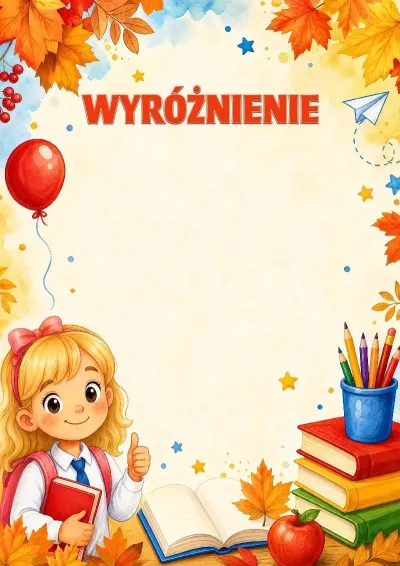 Szablon wyróżnienia „Naprzód po wiedzę!”