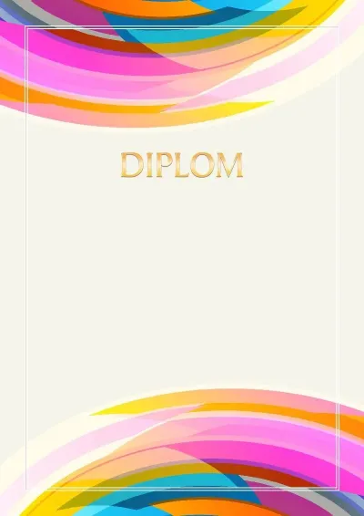 Vorlage „Impuls“ für ein Diplom
