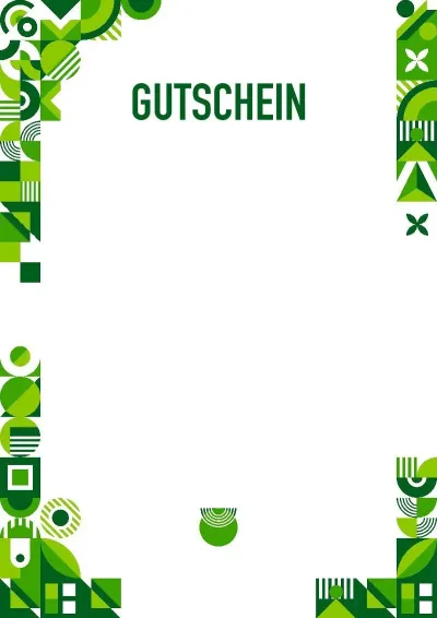 Gutschein-Vorlage „Smaragd-Algorithmus“