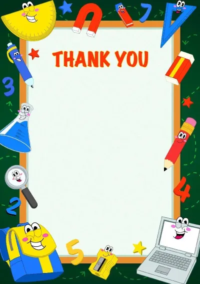 Letter of Appreciation Template 'Knowledge Comes Alive'