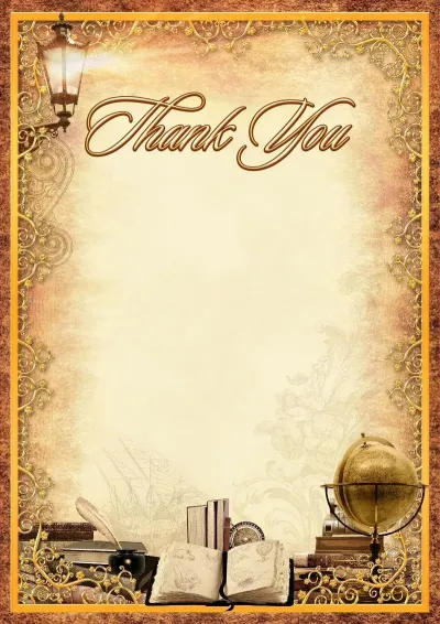 School Letter of Appreciation Template 'Time Travel'