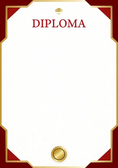 Шаблон diplomi «Деловой стандарт»