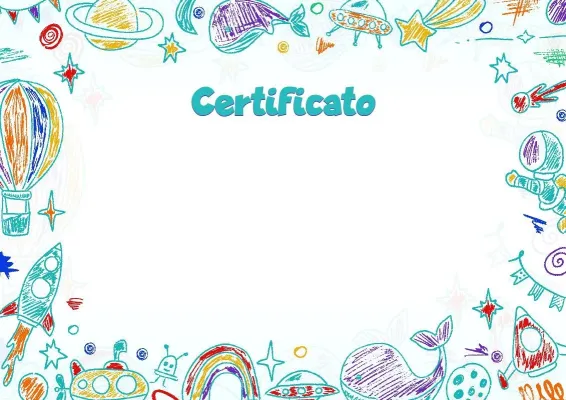 Modello di certificato «Esploratore»