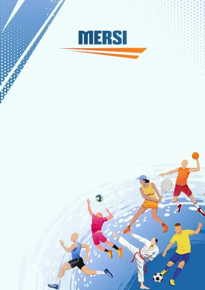 Modèle de lettre de remerciement sportive «Le mouvement, c'est la vie»